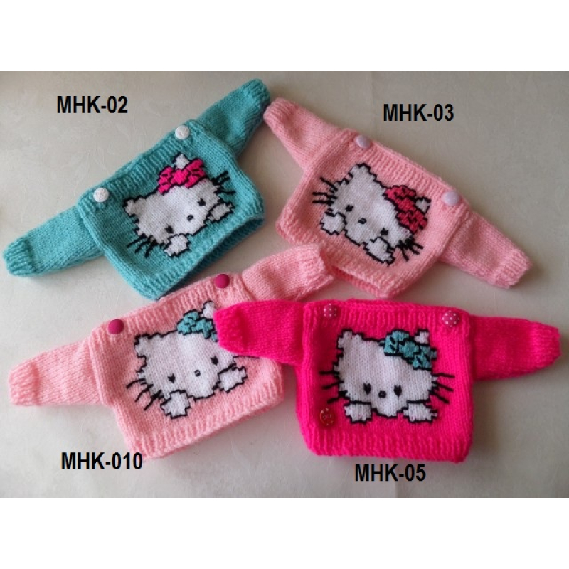 Trui fluor rose Hello Kitty